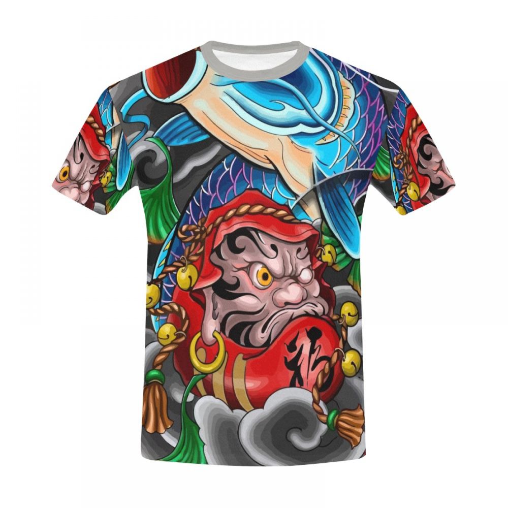 Bărbătească Artă Mitologia Japoneză Tricou Scurt