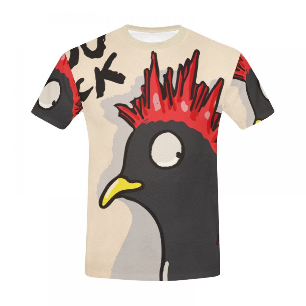 Bărbătească Artă You Rock Chicken Tricou Scurt