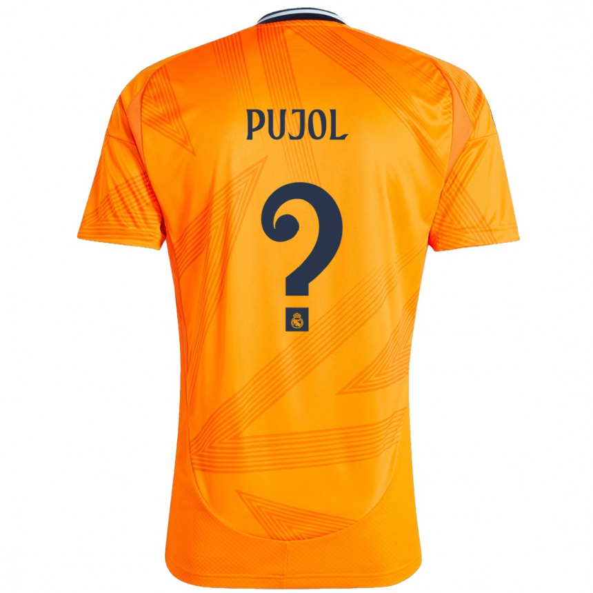 Copil Edgar Pujol #0 Portocale Deplasare Tricou 2024/25 Tricouri