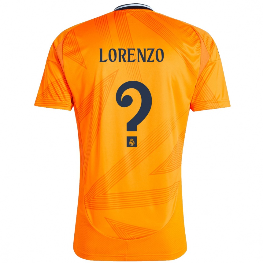 Copil Lorenzo Sanchez #0 Portocale Deplasare Tricou 2024/25 Tricouri