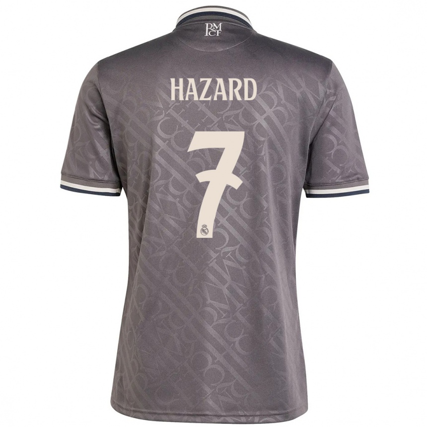 Copil Eden Hazard #7 Cărbune A Treia Trusă Tricou 2024/25 Tricouri